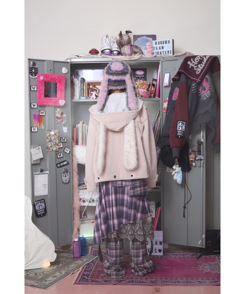 rurumu:（ルルムウ）の「rurumu:/ルルムウ/usa-mimi fluffy beanie