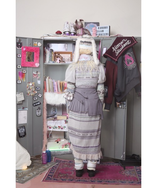 rurumu:（ルルムウ）の「rurumu:/ルルムウ/usa-mimi fluffy beanie