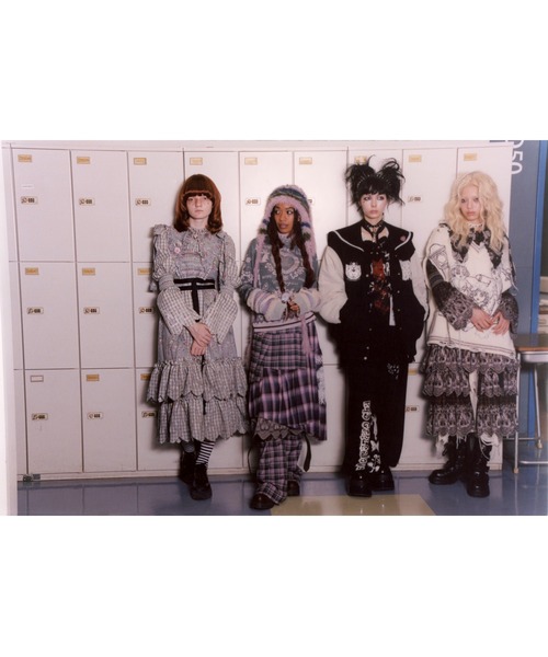 rurumu:（ルルムウ）の「rurumu:/ルルムウ/usa-mimi fluffy beanie（ニットキャップ/ビーニー・レディース・アイボリー/グレー/スモークピンク/ブラック・FREE）」の9枚目の写真