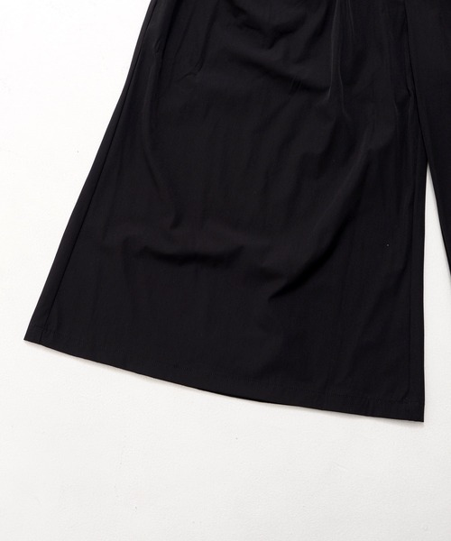 Revo.（レボ）の「【接触冷感】ナイロンストレッチ スリー クォーター ワイドパンツ（スラックス・メンズ・ネイビー/ブラウン/ブラック・M/L）」の9枚目の写真