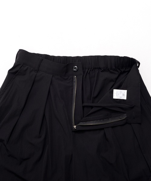 Revo.（レボ）の「【接触冷感】ナイロンストレッチ スリー クォーター ワイドパンツ（スラックス・メンズ・ネイビー/ブラウン/ブラック・M/L）」の12枚目の写真