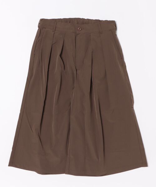 Revo.（レボ）の「【接触冷感】ナイロンストレッチ スリー クォーター ワイドパンツ（スラックス・メンズ・ネイビー/ブラウン/ブラック・M/L）」の6枚目の写真