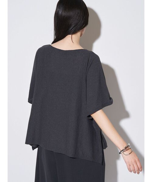 ELENDEEK（エレンディーク）の「ハイツイストドルマンTニット（ニット/セーター・レディース・ブラウン/グレー/ブルー・FREE）」の7枚目の写真