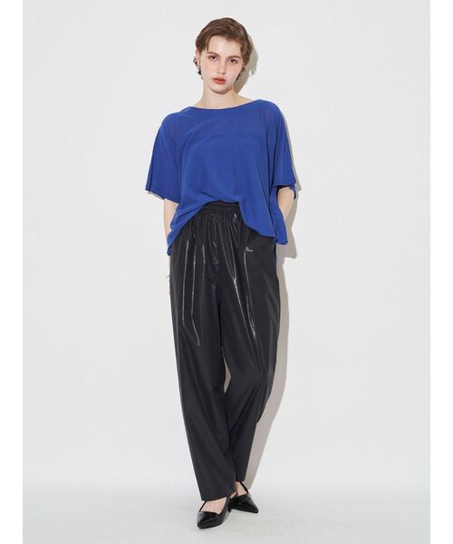 ELENDEEK（エレンディーク）の「ハイツイストドルマンTニット（ニット/セーター・レディース・ブラウン/グレー/ブルー・FREE）」の13枚目の写真