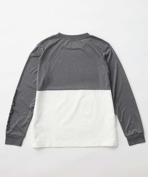Kappa(カッパ)の「長袖Tシャツ(Tシャツ/カットソー・キッズ・杢グレー/ブラック/ネイビー・160/150/130/140)」の17枚目の写真