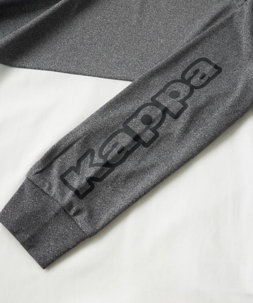 Kappa(カッパ)の「長袖Tシャツ(Tシャツ/カットソー・キッズ・杢グレー/ブラック/ネイビー・160/150/130/140)」の19枚目の写真