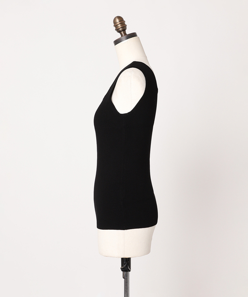 JOURNAL STANDARD relume(ジャーナルスタンダード レリューム)の「《追加4》Vis/Polyスクエアネックリブタンクトップ(タンクトップ・レディース・ホワイト/ブラック/ブラウン/ベージュ系その他・FREE)」の19枚目の写真