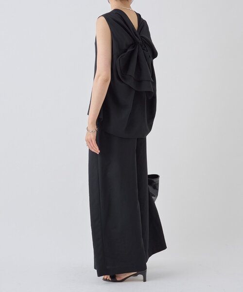 LIVETART（リヴェタート）の「ベルト付きオーバータックパンツ（その他パンツ・レディース・ブラック・FREE）」の19枚目の写真