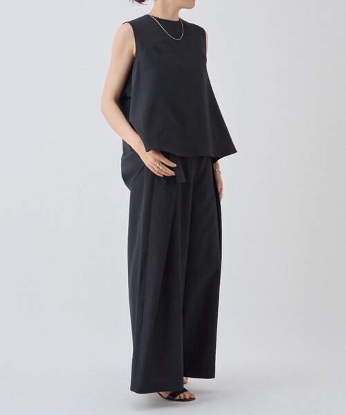 LIVETART（リヴェタート）の「ベルト付きオーバータックパンツ（その他パンツ・レディース・ブラック・FREE）」の20枚目の写真