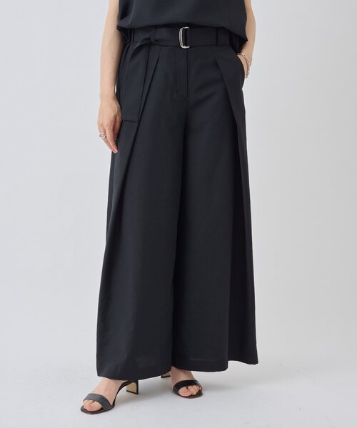 LIVETART（リヴェタート）の「ベルト付きオーバータックパンツ（その他パンツ・レディース・ブラック・FREE）」の21枚目の写真