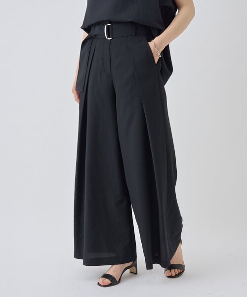 LIVETART（リヴェタート）の「ベルト付きオーバータックパンツ（その他パンツ・レディース・ブラック・FREE）」の22枚目の写真