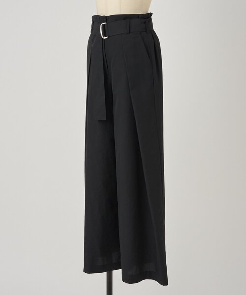 LIVETART（リヴェタート）の「ベルト付きオーバータックパンツ（その他パンツ・レディース・ブラック・FREE）」の6枚目の写真