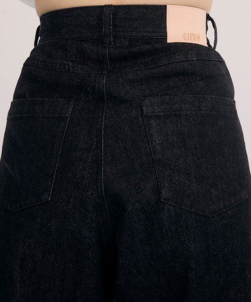 EIMY ISTOIRE(エイミーイストワール)の「カービーパターンデニムパンツ(デニムパンツ・レディース・ブラック・25inch/24inch)」の17枚目の写真