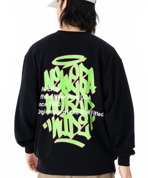 ニューエラ スウェット グラフィティロゴ ONSPOTZ別注（スウェット