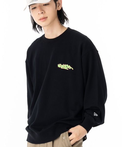 NEW ERA(ニューエラ)の「ニューエラ スウェット グラフィティロゴ ONSPOTZ別注(スウェット・メンズ・ホワイト/ブラック・XL/L/M/S/XXL)」の18枚目の写真