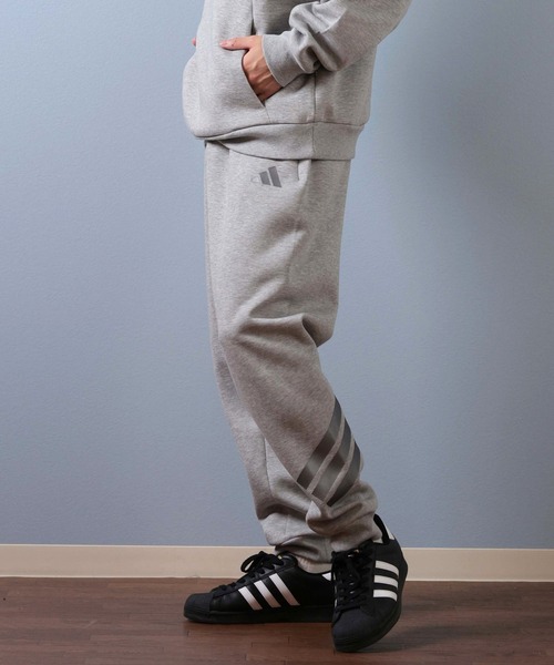 adidas(アディダス)の「adidas/アディダス ロンパン/スウェットパンツ セットアップ対応 JVN20(その他パンツ・メンズ・ブラック/グレー・M/2XL/XL/L)」の12枚目の写真