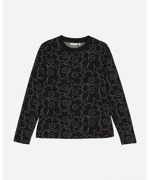 marimekko(マリメッコ)の「Sekunti Piirto Unikko / shirt(シャツ/ブラウス・レディース・ブラック・MEDIUM/LARGE/X-SMALL/SMALL/X-LARGE)」の10枚目の写真