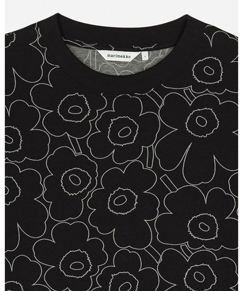 marimekko(マリメッコ)の「Sekunti Piirto Unikko / shirt(シャツ/ブラウス・レディース・ブラック・MEDIUM/LARGE/X-SMALL/SMALL/X-LARGE)」の12枚目の写真