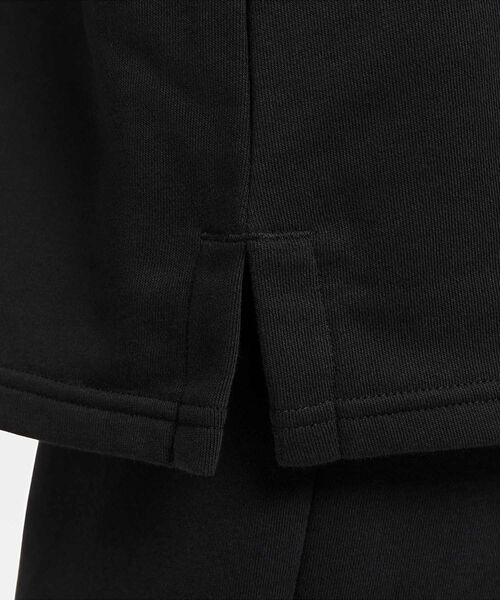NIKE(ナイキ)の「ナイキ スポーツウェア フェニックス フリース ウィメンズ ドレス / Nike Sportswear Phoenix Fleece Women's Dress IH8495-010 Black(ポロシャツ・レディース・ブラック・XL/L/XS/S/M)」の12枚目の写真