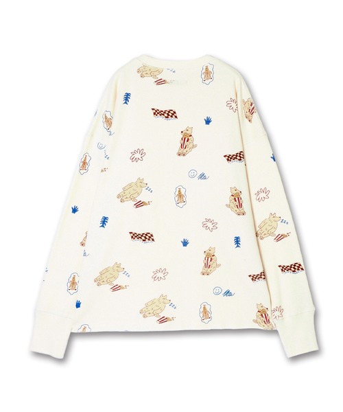 Common Noun(コモン ナウン)の「“CAT”&“DOG” norahi サーマルトップス(Tシャツ/カットソー・レディース・グレー/オフホワイト・L/M)」の3枚目の写真