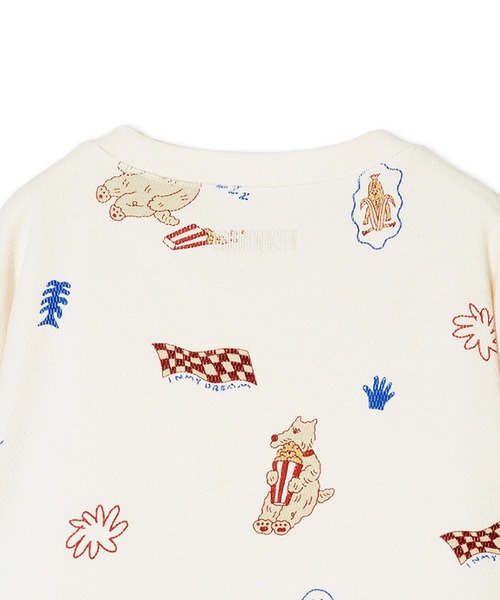 Common Noun(コモン ナウン)の「“CAT”&“DOG” norahi サーマルトップス(Tシャツ/カットソー・レディース・グレー/オフホワイト・L/M)」の5枚目の写真