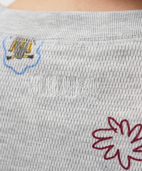 Common Noun(コモン ナウン)の「“CAT”&“DOG” norahi サーマルトップス(Tシャツ/カットソー・レディース・グレー/オフホワイト・L/M)」の22枚目の写真