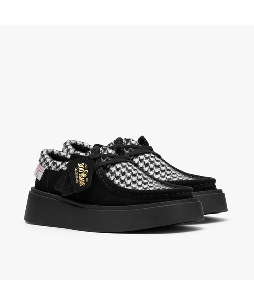 Clarks(クラークス)の「Torview W / レディーストービュー(ブラックツイードコンビ)(モカシン/デッキシューズ・レディース・ブラック・UK6/UK5.5/UK5/UK4.5/UK4/UK3.5/UK3)」の4枚目の写真
