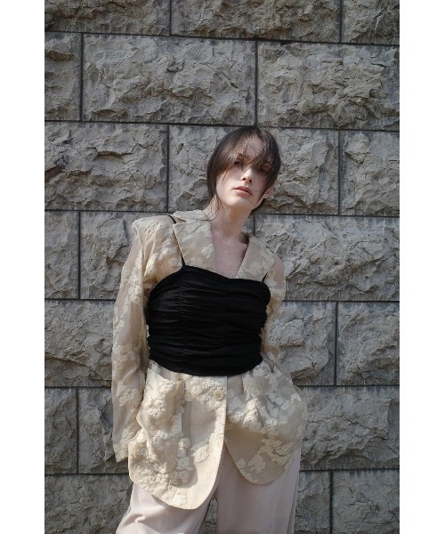 【新品未使用】CLANE SHIRRING CAMI TOPS SHIRRING CAMI TOPS｜TOPS(トップス)｜CLANE OFFICIAL ONLINE STORE