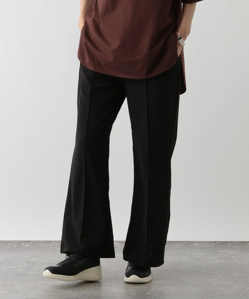 FOUND GOOD(ファウンドグッド)の「ジョーゼットセミフレアP(その他パンツ・レディース・ブラック/アイボリー/グレー系8/ブラウン系3・M/S/L)」の7枚目の写真