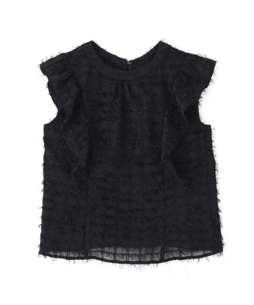 JILL by JILL STUART（ジルバイジルスチュアート）の「◇フェザーチェックブラウス（シャツ/ブラウス・レディース・ホワイト/ブラック・FREE）」の18枚目の写真