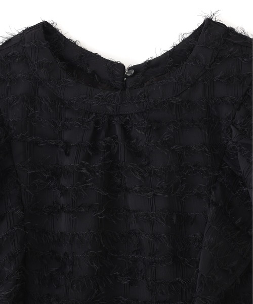 JILL by JILL STUART（ジルバイジルスチュアート）の「◇フェザーチェックブラウス（シャツ/ブラウス・レディース・ホワイト/ブラック・FREE）」の20枚目の写真