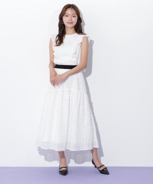 JILL by JILL STUART（ジルバイジルスチュアート）の「◇フェザーチェックブラウス（シャツ/ブラウス・レディース・ホワイト/ブラック・FREE）」の14枚目の写真