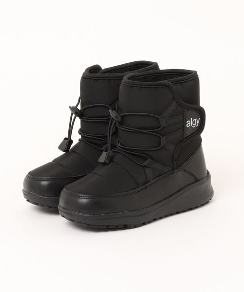 algy（アルジー）の「ALGY スノーブーツ風デザイン（ブーツ・キッズ・ブラック/アイボリー・23.0cm/22.0cm/21.0cm/20.0cm/24.0cm）」の2枚目の写真