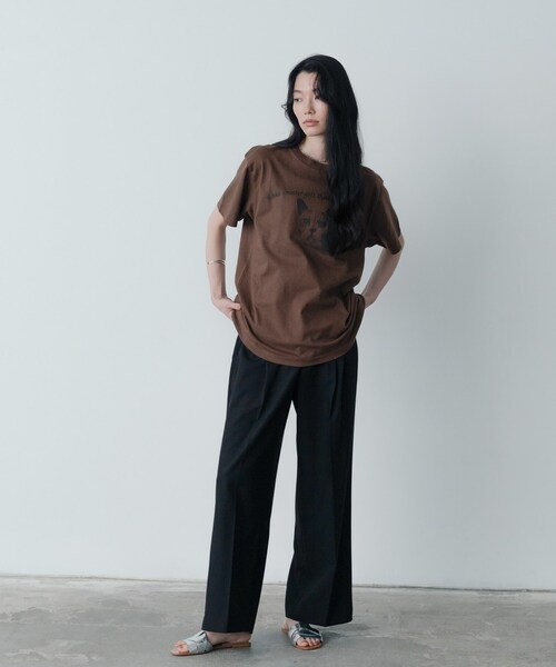 GALLEST(ギャレスト)の「【Regency Works】Whats grater gift Tee(Tシャツ/カットソー・レディース・ブラウン系その他・38)」の2枚目の写真