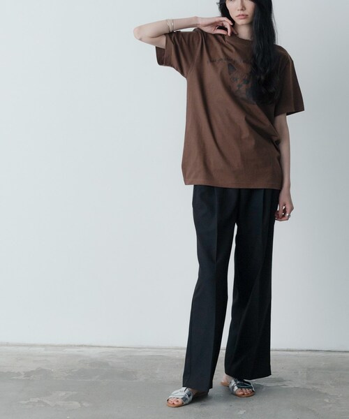 GALLEST(ギャレスト)の「【Regency Works】Whats grater gift Tee(Tシャツ/カットソー・レディース・ブラウン系その他・38)」の3枚目の写真