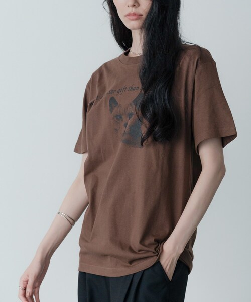 GALLEST(ギャレスト)の「【Regency Works】Whats grater gift Tee(Tシャツ/カットソー・レディース・ブラウン系その他・38)」の7枚目の写真
