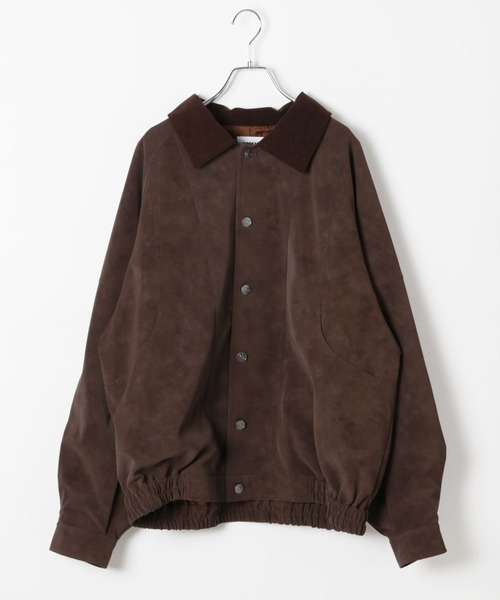 UNISEX》ソフトスウェードブルゾン（ブルゾン）｜PBLIM（ページ