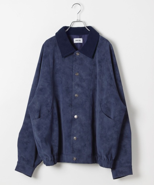PAGEBOY ソフトスエードブルゾン ネイビー UNISEX》ソフトスウェードブルゾン（ブルゾン）｜PBLIM（ページ