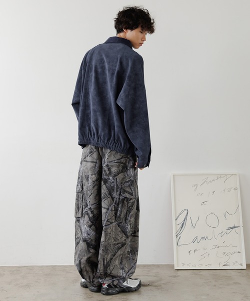 UNISEX》ソフトスウェードブルゾン（ブルゾン）｜PBLIM（ページボーイ