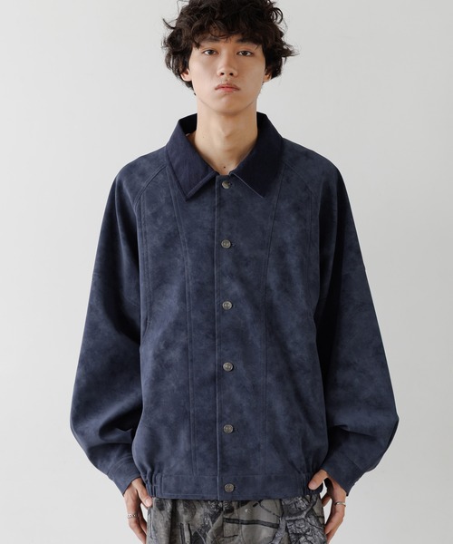 PBLIM（ページボーイリム）の「《UNISEX》ソフトスエードブルゾン