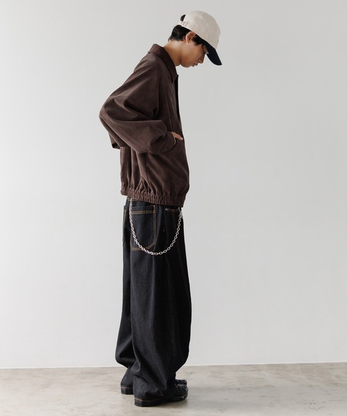 PBLIM（ページボーイリム）の「《UNISEX》ソフトスエードブルゾン