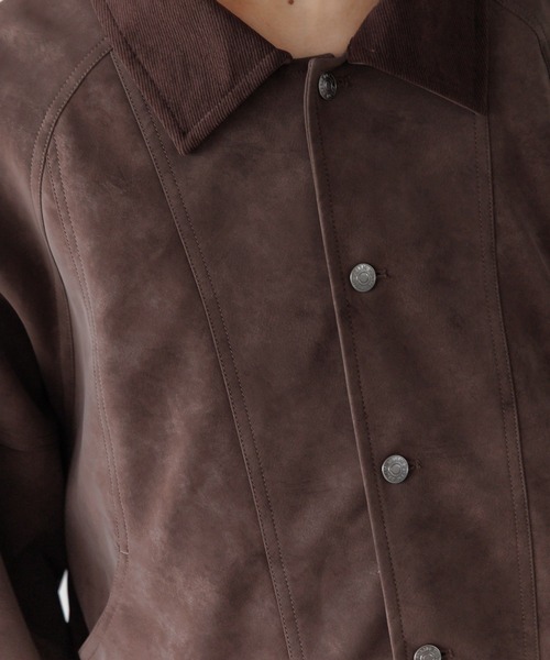 PBLIM（ページボーイリム）の「《UNISEX》ソフトスウェードブルゾン