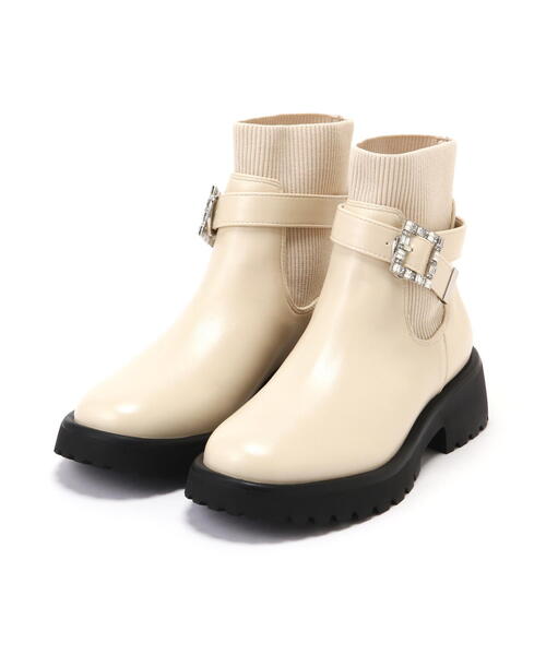 セール】◇ビジューベルトショートブーツ（ブーツ）｜JILL by JILL