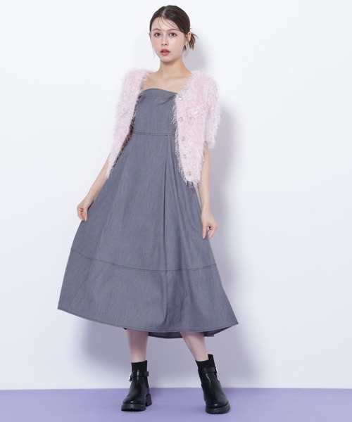JILL by JILL STUART（ジルバイジルスチュアート）の「◇ビジューベルトショートブーツ（ブーツ・レディース・ブラック・LARGE/MEDIUM/SMALL）」の3枚目の写真