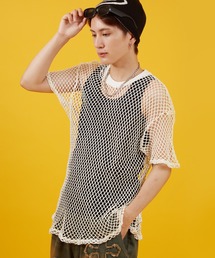 improves（インプローブス）の「粗メッシュ 半袖Tシャツ（その他トップス）」