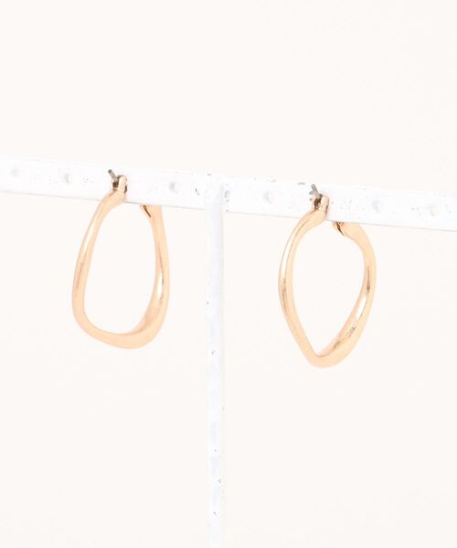GOLDY（ゴールディ）の「【GOLDY】ニュアンスフープピアス　1230713（ピアス（両耳用）・レディース・ゴールド系その他/シルバー系1/ゴールド/シルバー・FREE）」の5枚目の写真