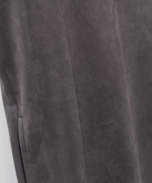 NAVY（ネイビー）の「nAvy スウェードポンチ ジャンパースカート（ジャンパースカート・レディース・ブラウン/ベージュ/ダークグレー・L/M）」の8枚目の写真