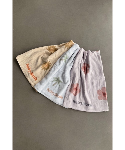 ALEXIA STAM▶︎ Gauze Swaddle Palm Tree ALEXIA STAM（アリシアスタン）の「Gauze Swaddle /ダブルガーゼ