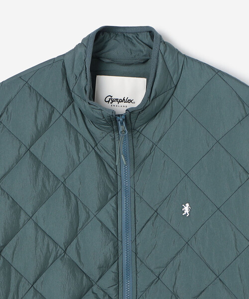 GYMPHLEX（ジムフレックス）の「Gymphlex | ナイロンタフタ 2WAYスタンドカラージャケット MEN（ナイロンジャケット・メンズ・ブラック/ベージュ/グリーン系その他・M/L）」の15枚目の写真