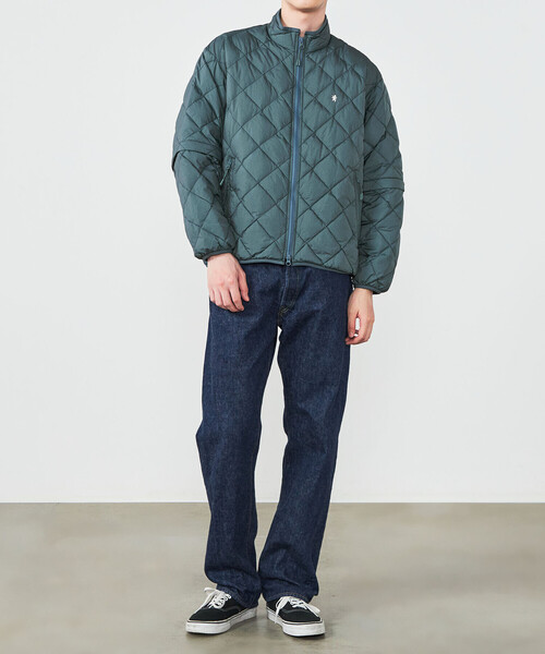 Gymphlex | ナイロンタフタ 2WAYスタンドカラージャケット MEN